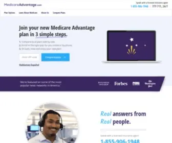Medicareadvantage.com(Compare Medicare Advantage Plans) Screenshot