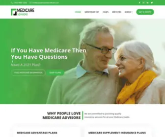 Medicareadvisors.info(Medicare Advisors) Screenshot