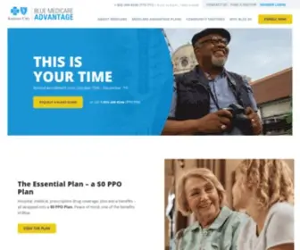 Medicarebluekc.com(Clear explanations for Medicare Options in Kansas City) Screenshot
