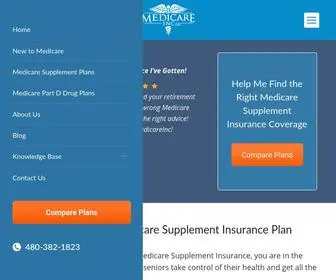 Medicareinc.com(Find Medicare Supplement Insurance) Screenshot