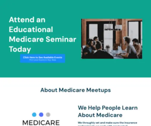 Medicaremeetups.com(Medicaremeetups) Screenshot