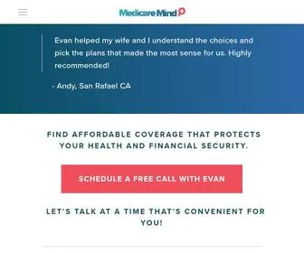 Medicaremind.com(Simplify Your Medicare Enrollment) Screenshot