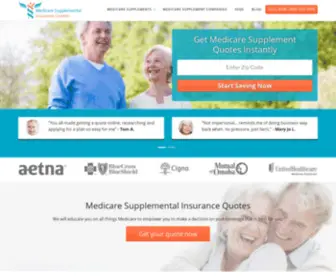 Medicaresupplementalinsurancequotes.com(Medicare Supplemental Insurance Quotes) Screenshot