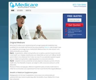 Medicaresupplementplace.com(Medicare Supplement Place) Screenshot
