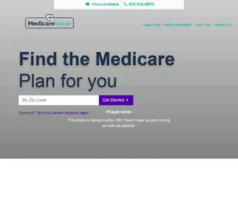 Medicarevalue.com(MedicareValue) Screenshot