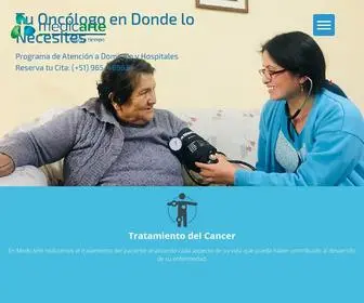 Medicarteoncologia.com(Salud a Tiempo) Screenshot