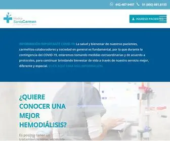 Medicasantacarmen.com(Médica Santa Carmen) Screenshot