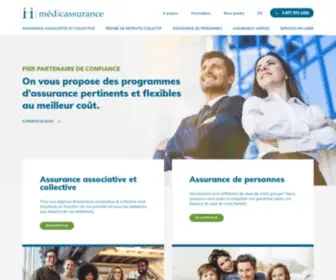 Medicassurance.ca(Médicassurance) Screenshot