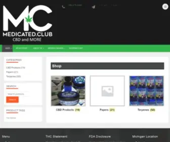 Medicated.club(CBD and More) Screenshot