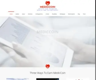 Mediccoin.com(BeITService) Screenshot