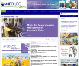 Mediccreview.org(MEDICC ReviewHome) Screenshot
