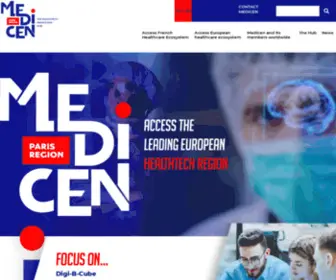 Medicen.org(Internet Medicen) Screenshot