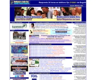 Medicentro.com.co(Bogotá Colombia) Screenshot