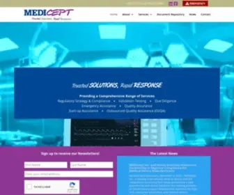 Medicept.com(Home) Screenshot