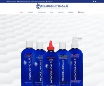 Mediceuticals.eu(Beautiful hair starts with a healthy scalp) Screenshot