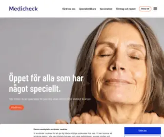Medicheck.se(Träffa läkare online) Screenshot