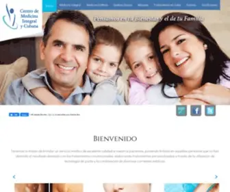 Medicinacubana.com.mx(Centro de Medicina Integral y Cubana) Screenshot