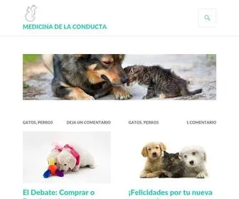 Medicinadelaconducta.com(Comprende, Comunica, Vive Mejor) Screenshot