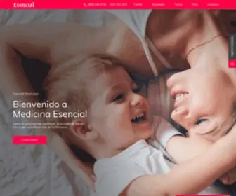 Medicinaesencial.com.ar(Medicina Esencial) Screenshot