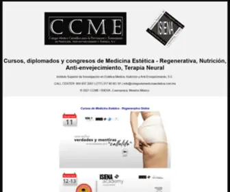 Medicinaestetica.mx(Medicina Estética en México) Screenshot