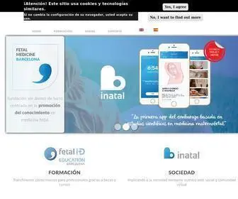 Medicinafetalbarcelona.org(Fetal Medicine Barcelona) Screenshot