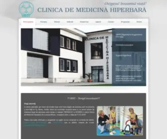 Medicinahiperbara.ro(Clinica de Medicina Hiperbara) Screenshot