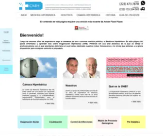 Medicinahiperbarica.com.ar(Medicina Hiperbarica: Historia de la Medicina Hiperbárica) Screenshot