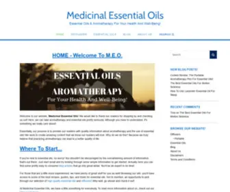 Medicinalessentialoils.com(Contact Support) Screenshot