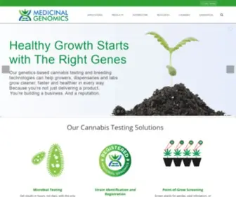 Medicinalgenomics.com(Medicinal Genomics) Screenshot