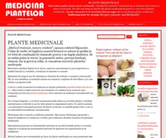 Medicinaplantelor.ro(PLANTE MEDICINALE) Screenshot