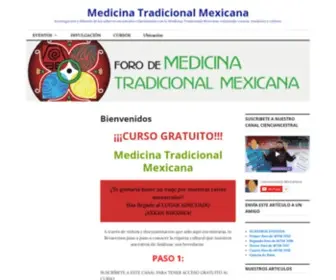 Medicinatradicional.mx(Medicina Tradicional Mexicana) Screenshot