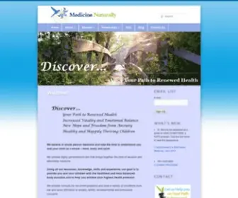 Medicine-Naturally.com(Natural Medicine) Screenshot