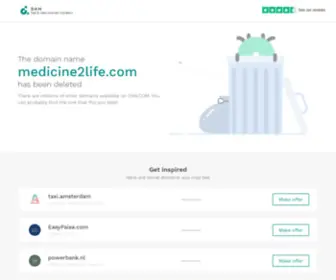 Medicine2Life.com(Deleted) Screenshot