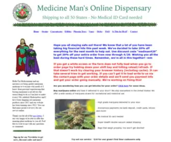 Medicineman.is(Medicineman's Online Dispensary) Screenshot