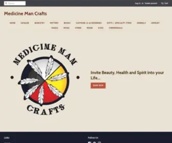 Medicinemancrafts.com(Medicine Man Crafts) Screenshot