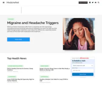 Medicinenet.com(Health and Medical Information Produced by Doctors) Screenshot