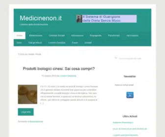 Medicinenon.it(Liberarsi dalla disinformazione) Screenshot