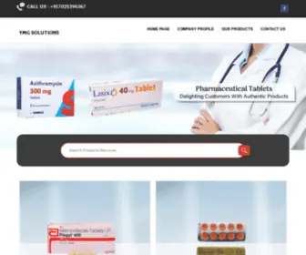 Medicinesdropship.com(YMG SOLUTIONS) Screenshot