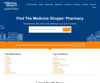 Medicineshoppe.com(The Medicine Shoppe) Screenshot