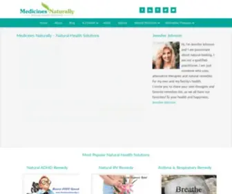 Medicinesnaturally.com(Medicines Naturally) Screenshot