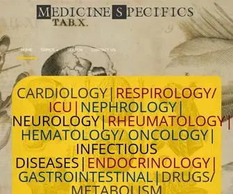 Medicinespecifics.com(Medicine Specifics) Screenshot