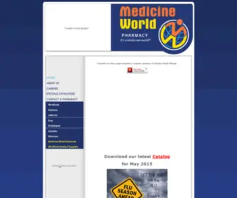 MedicineWorld.biz(Medicine World Namibia) Screenshot