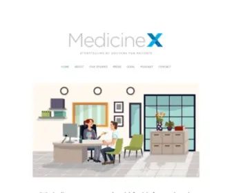 Medicinex.com(Medicine X) Screenshot