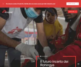 Medicisenzafrontiere.it(Medici Senza Frontiere Italia) Screenshot