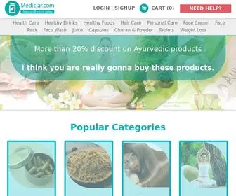 MedicJar.com(Biggest Ayurvedic Products Sale Market) Screenshot