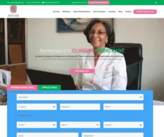 Medickane.com(CLINIQUE MEDIC'KANE) Screenshot