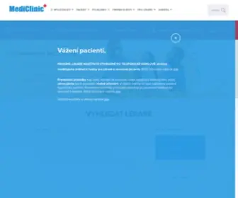 Mediclinic.cz(Oblíbená síť lékařů a ordinací po celé ČR) Screenshot