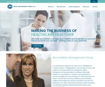 MedicmGMT.com(Medic management group) Screenshot