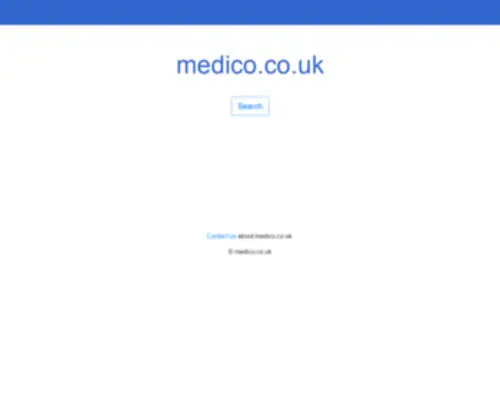 Medico.co.uk(Medico) Screenshot