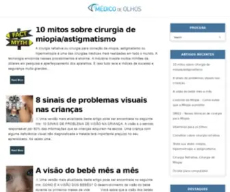 Medicodeolhos.com.br(Oftalmologia e Saude Ocular) Screenshot